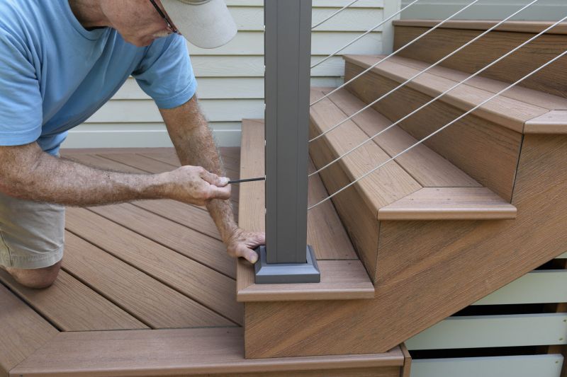 Wood Banister Repair Service in Alpharetta, GA